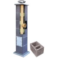 System Kominowy Ceramiczny LEIER Basic Ø 160mm z wentylacją