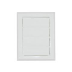 Kratka z ruchomą żaluzją 175x215 mm PVC nawiewna