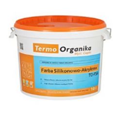 Farba silikonowo-akrylowa Termo Organika TO-FSA, 5 l