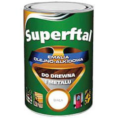 EMALIA SUPERFTAL DO DREWNA I METALU BIAŁA 9003 0.8L