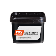 FOX GRUNT SCZEPNY 1kg grunt pod tynki i farby strukturalne