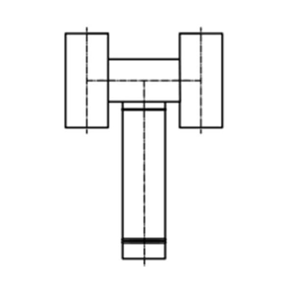 Deflektor typu "H" SWR Ø 140mm ocynk